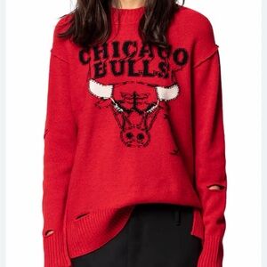 Zadig & Voltaire Kids Red Graphic Tee